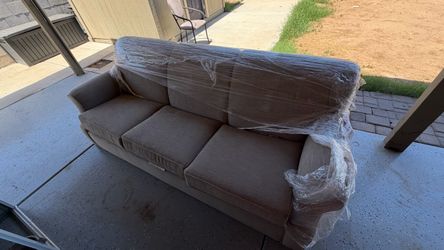 tan couch