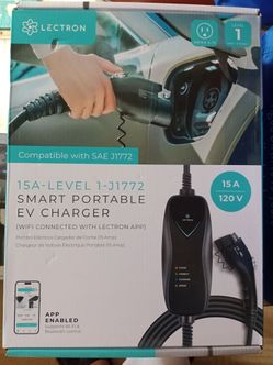 Lectron EV charger J1772 15a 120v