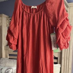 NEW Medium Gorgeous Orange Dress  SALE Only. $