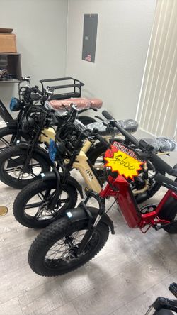 Moped style Ebike 699 out the door