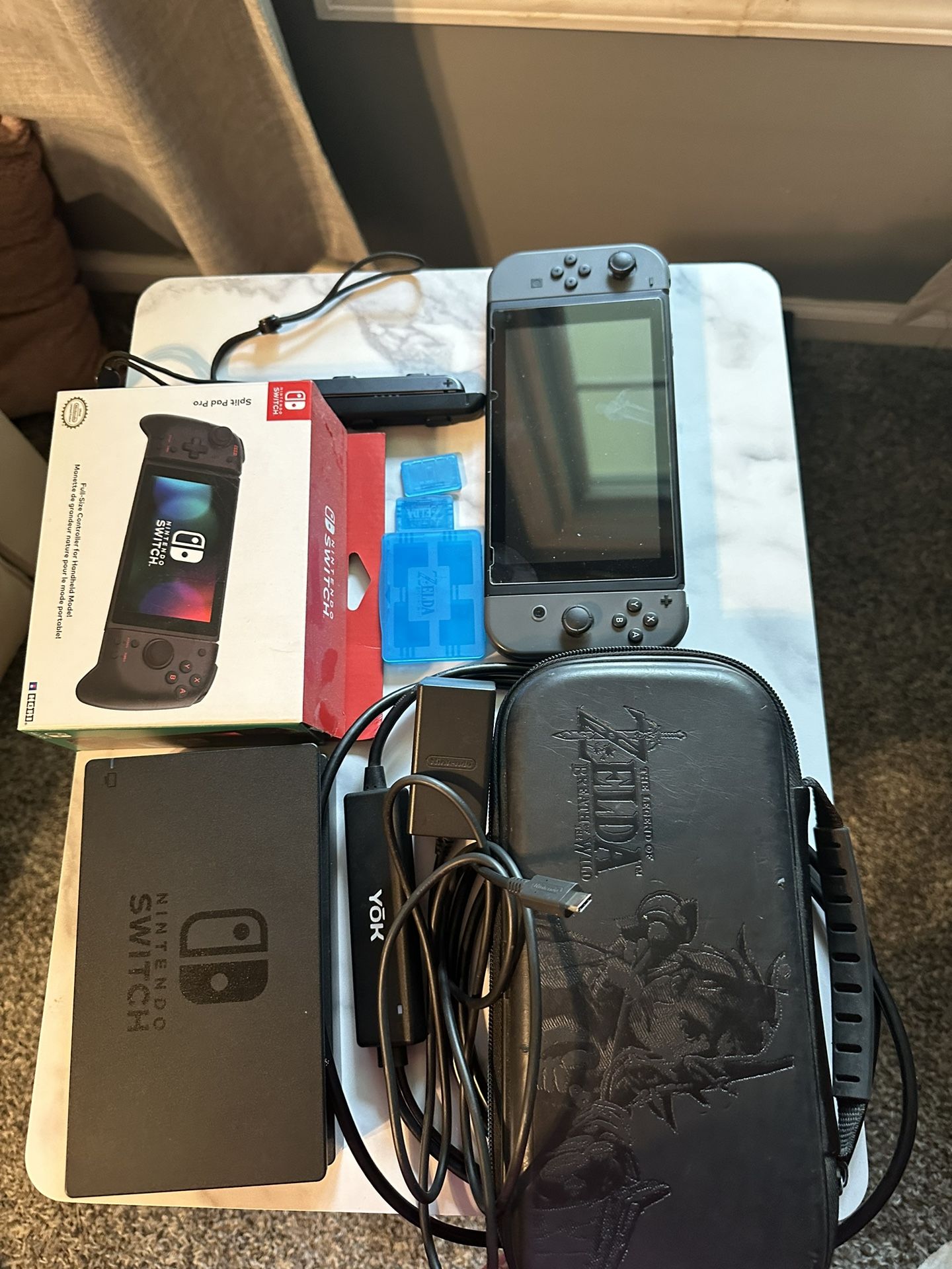 Nintendo Switch With Accessories