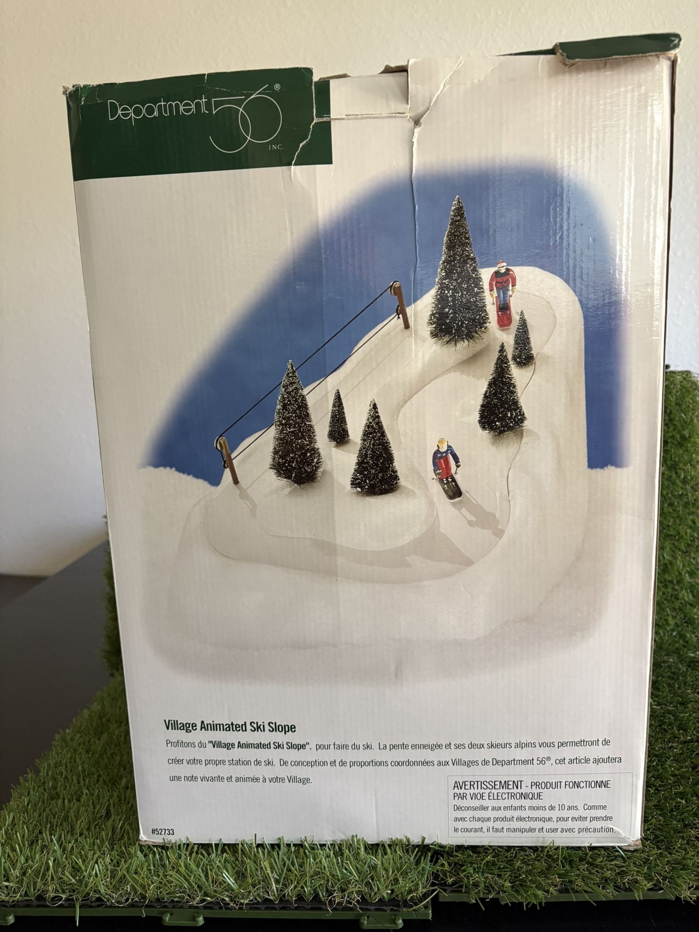 Department 56 Village Animated Ski Slope