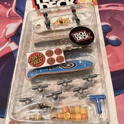 2025 Tech Deck- Simpsons Homer Santa Cruz- Skateboard Fingerboard