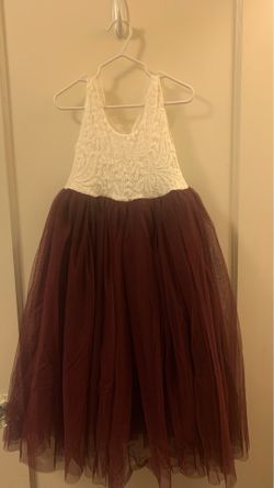 5t NEW girl dress flower girl