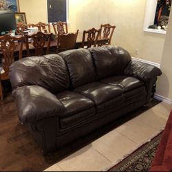 Leather Couch