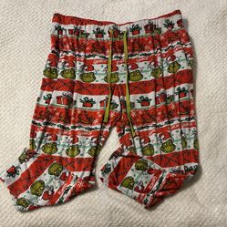 Dr. Seuss The Grinch Fleece Christmas Pajama Pants Woman size 3XL (22W-24W)