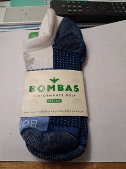 NEW! BOMBAS LADIES SOCKS SIZE 8-10.5, MEN'S SIZE 6-9.