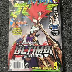 Shonen Jump Magazine September 2010 Volume 8 Issue 9 *Card Included* MINT