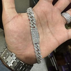 Diamond Miami Cuban Link VVS White Gold Natural Diamond