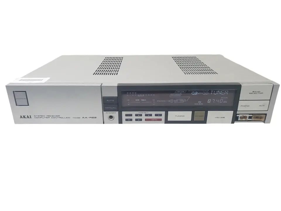 AKAI AA-R22 Home Stereo Receiver Japan Missing Tape 1/2 Button