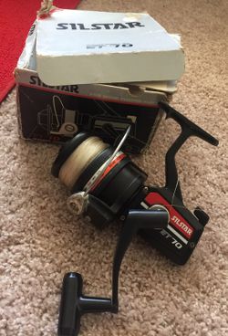 Vintage Silstar ET 70 Fishing Reel. Gear ratio 3.5:1. Right or Left Retrieve.