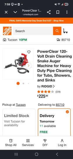 Rigid drain snake