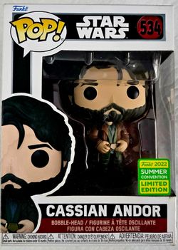 Funko Pop! Cassian Andor #534 Star Wars 2022 Summer Convention Exclusive!!🔥