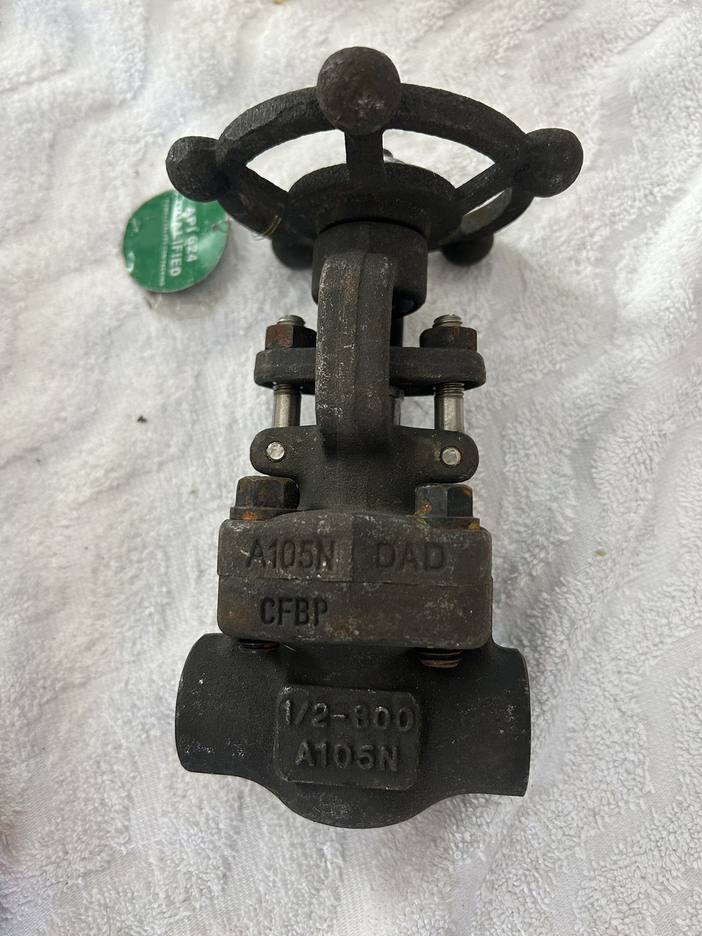 Powell A105N Steel Forged Gate Valve 1/2”