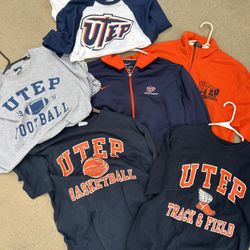Vintage UTEP Shirt & Jacket Bundle