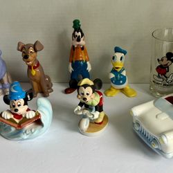 Vintage Disney figurine bundle