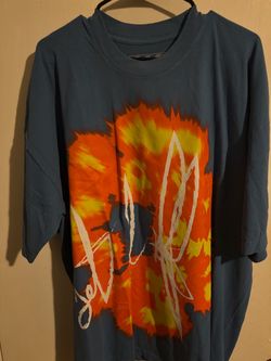 Denim tears x offset tee blue size XXL