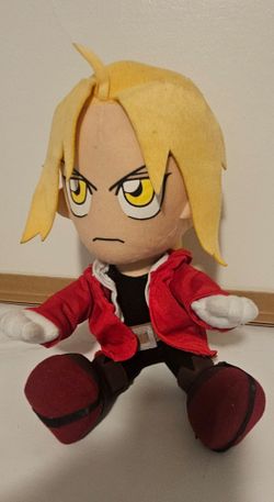 FULLMETAL ALCHEMIST EDWARD ELRIC PLUSH  12" PRE-OWNED NORMAL WEAR