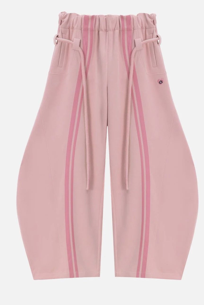 AELFRIC EDEN STRIPE SUPER BAGGY BARREL SWEATPANTS