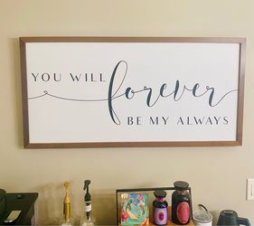Large Art with wood frame