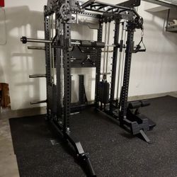 3 In 1 Squat Rack, Functional Trainer, Smith Machine FREE DELIVERY