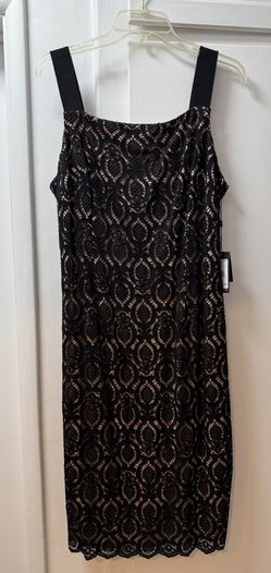 Black Lace Dress - Size 14 - Never Worn