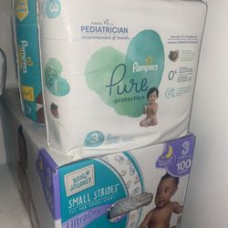 SIZE 3 Diapers Read Bio 