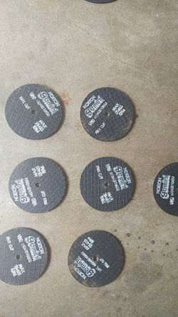 Mini grinder cutting wheels