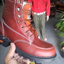 Botas De Piel De México Cómodas Para Trabajar