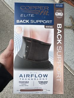 Copper Fit Elite Adjustable Back Support Belt – New