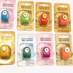 8 Michael’s Mini Scrapbooking Punchers