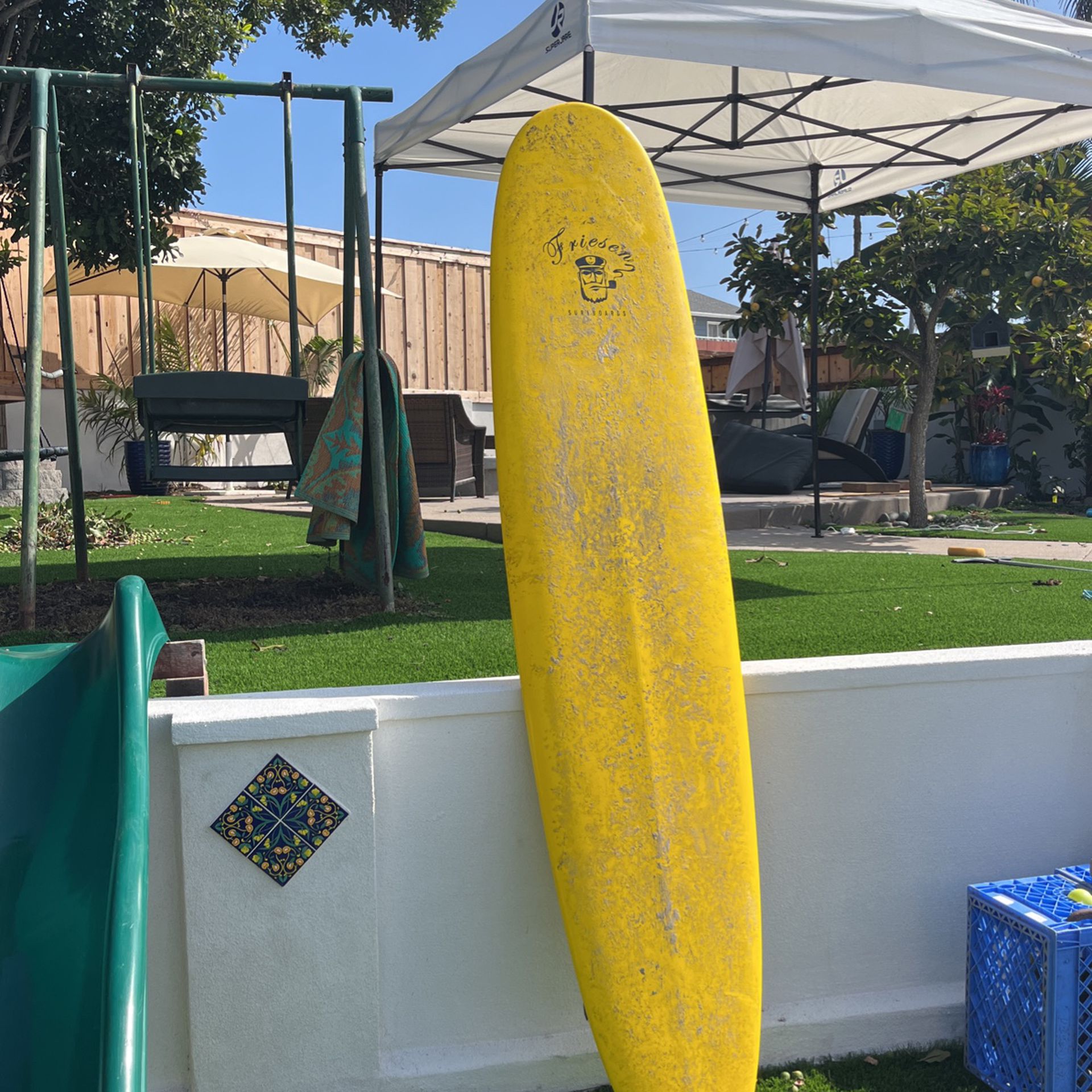 9 Foot Longboard Surfboard 