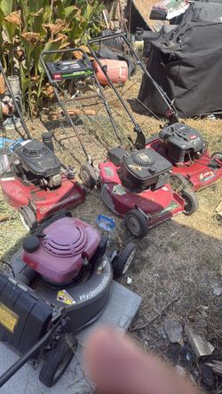 Mowers for sell good parts