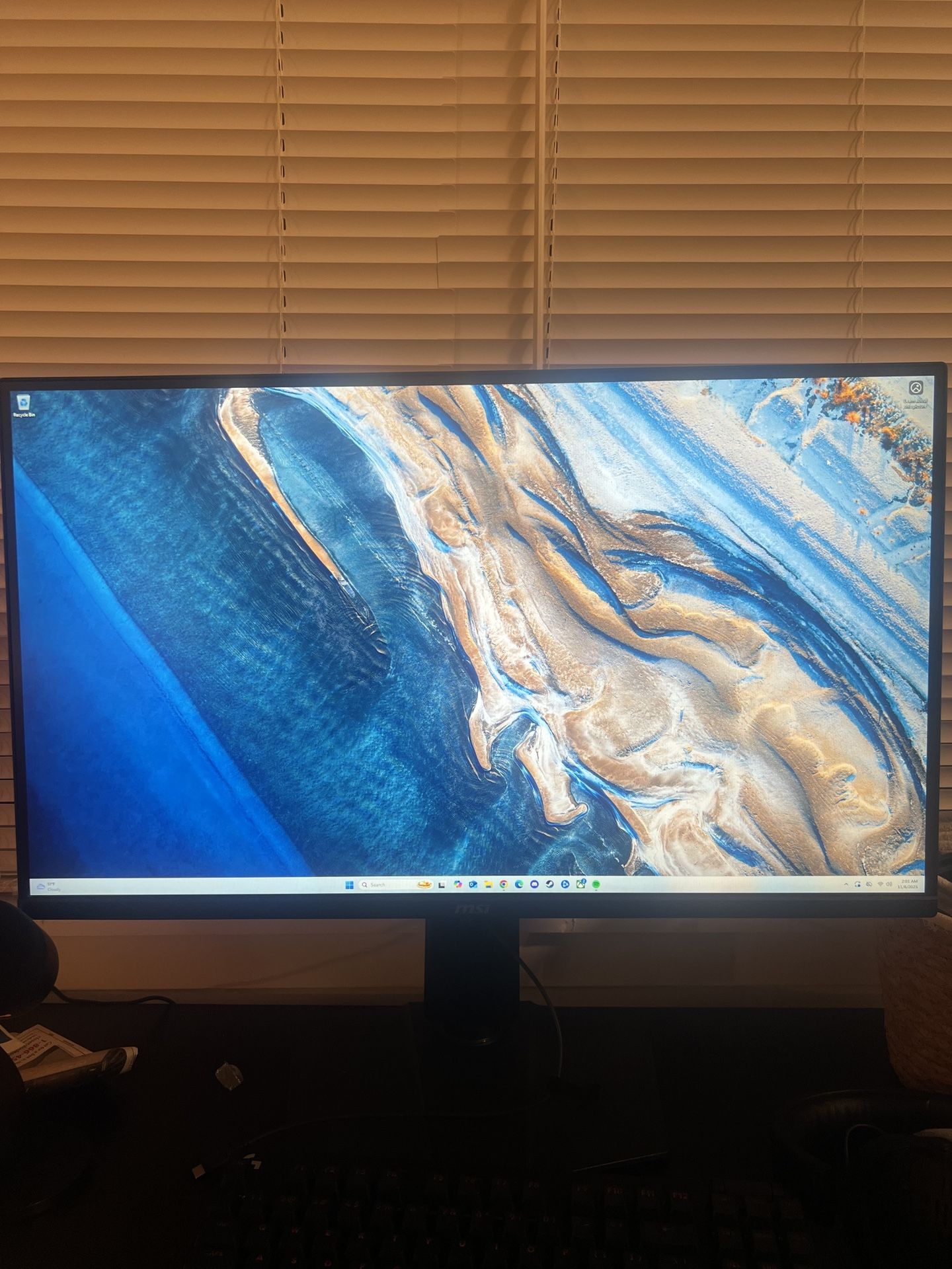 MSI 27” Gaming Monitor QHD 300 Hz 1ms 2560 X 1440p