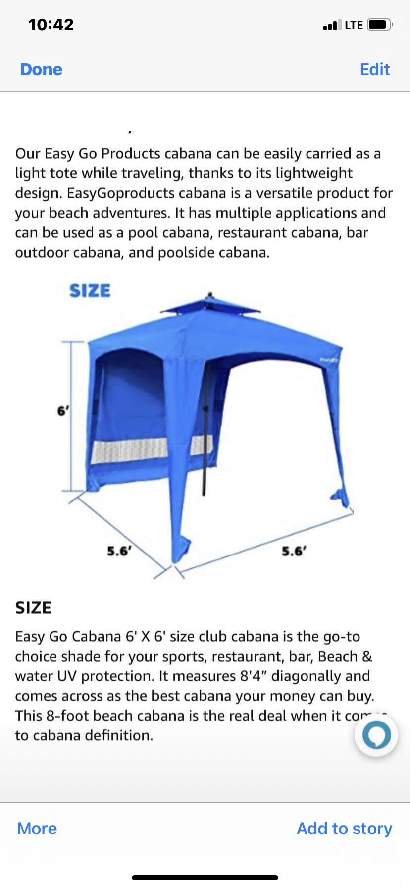 Easygo Sports Shelter Cabaña