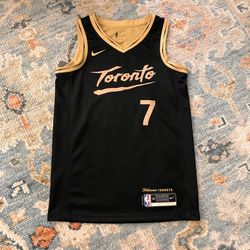 Kyle Lowry Toronto Raptors OVO City Nike Jersey Men Small