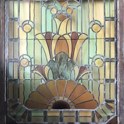 Antique Stained Glass Window