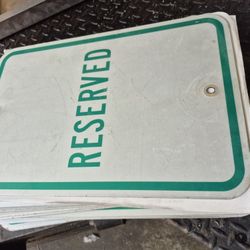 Parking Signs 12 X 18 Inches