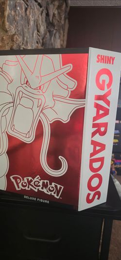 Shiny red gyarados figure