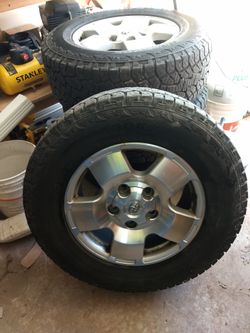 2011 Tundra rims with Hankook tires