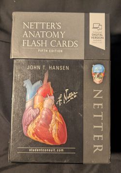 Netter's Anatomy Flash Cards 