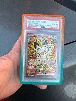 2026 POKEMON POR EN-PERFECT ORDER SPECIAL ILLUSTRATION RARE MEOWTH EX PSA 10