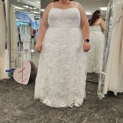 Brand New White Wedding Dress 