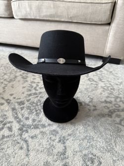 A Shadow Of The Past .Bailey 6x Vintage  Hat With Sterling And Black hat Band