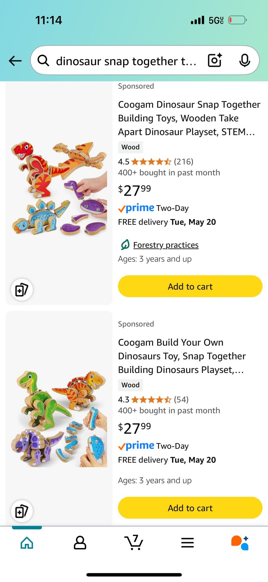Dinosaur Snap Together