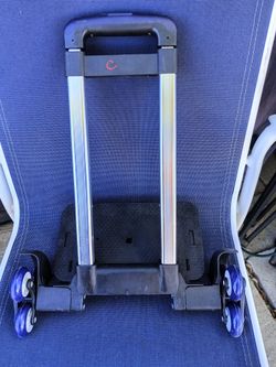 Luggage Trolley Cart with Telescoping Handle