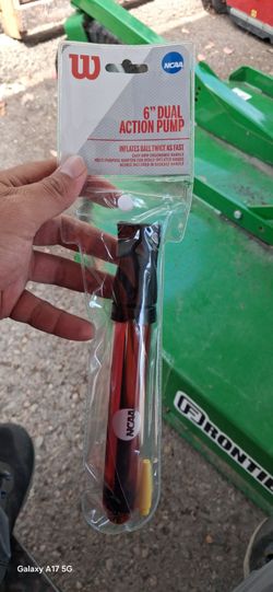 Wilson 6 dual action pump