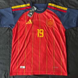 Lamine Yamal Spain World Cup Jersey