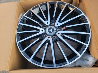 20" New Staggerd Wheels & New Tires For MERCEDES BENZ S550 /560/400