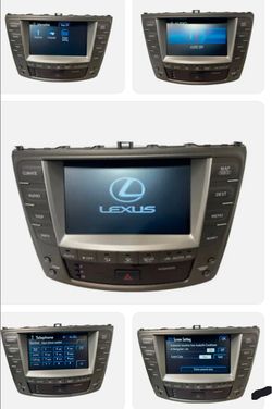 OEM 2007 LEXUS IS250 AND 350 MULTI MEDIA
